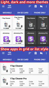 AppMgr Pro III (App 2 SD) screenshot