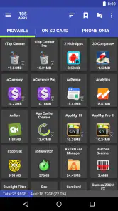 AppMgr Pro III (App 2 SD) screenshot