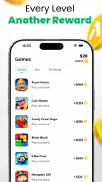 AppsPrize Play Games Earn Cash screenshot