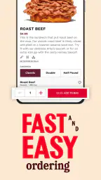 Arby's Fast Food Sandwiches screenshot