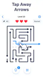 Arrow Puzzle - Tap Away Game screenshot