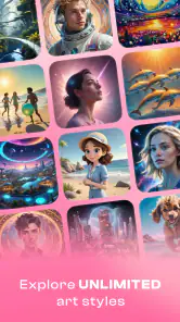 ArtistAI: Ai Image Generator screenshot