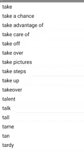 ASL Dictionary screenshot