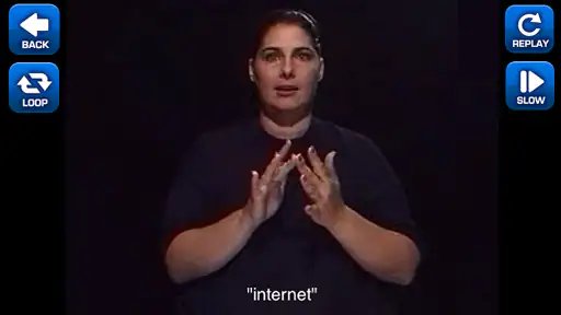 ASL Dictionary screenshot