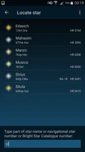 Astrolapp Live Sky Map screenshot