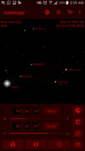 Astrolapp Live Sky Map screenshot