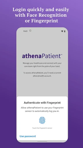 athenaPatient screenshot
