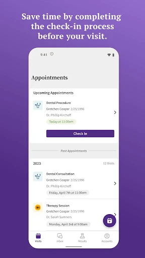 athenaPatient screenshot