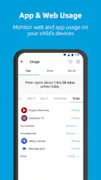 AT&T Secure Family® parent app screenshot