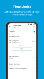 AT&T Secure Family® parent app screenshot