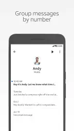 AT&T Visual Voicemail screenshot