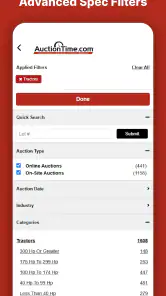 AuctionTime Online Auctions screenshot