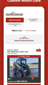 AuctionTime Online Auctions screenshot
