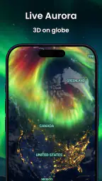 Aurora Forecast Map – AuroraMe screenshot