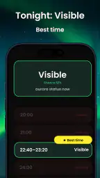 Aurora Forecast Map – AuroraMe screenshot