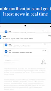 Australian Financial Review screenshot