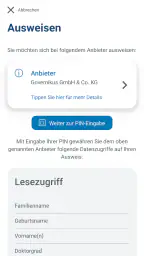 AusweisApp Bund screenshot