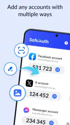 Authenticator App - SafeAuth screenshot