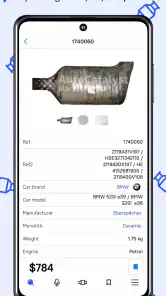 Auto Catalyst Market app screenshot