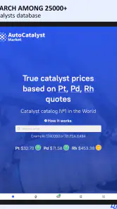 Auto Catalyst Market app screenshot