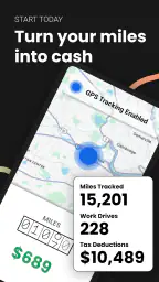 Automatic Mileage Tracker App screenshot