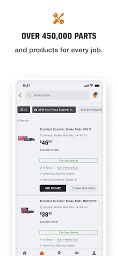 AutoZone Auto Parts & Repair screenshot