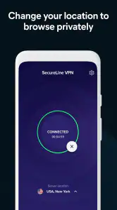 Avast SecureLine VPN & Privacy screenshot