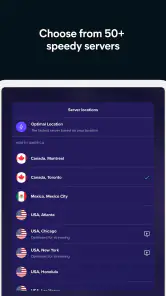 Avast SecureLine VPN & Privacy screenshot