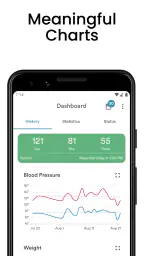 AVAX Blood Pressure Diary screenshot