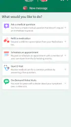 Avera MyChart screenshot
