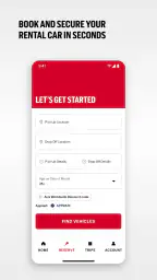 Avis Car Rental screenshot