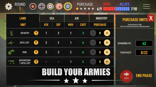 Axis & Allies 1942 Online screenshot