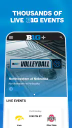B1G+: Watch College Sports screenshot
