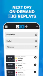 B1G+: Watch College Sports screenshot