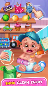 Baby Care & Babysitter Game screenshot