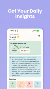 Baby Food Tracker & BLW: Avo screenshot