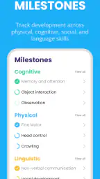 Baby Leap: Milestone Tracker screenshot