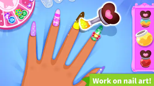 Baby Panda's Art Classroom screenshot