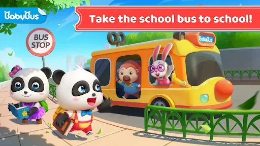 Baby Panda's School Bus screenshot