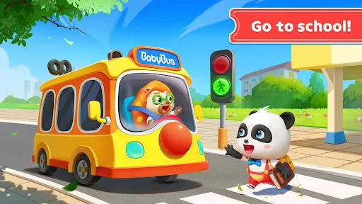Baby Panda's School Bus screenshot