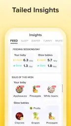 Baby Tracker App | Glow screenshot