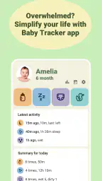 Baby tracker - feeding, sleep screenshot