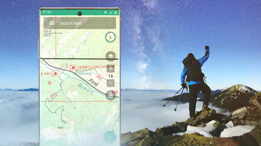 BackCountry Navigator XE: Topo screenshot