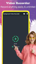 Background video recorder screenshot