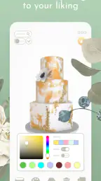Bakely Wedding Cake Decorating screenshot