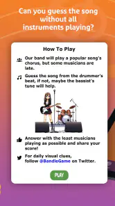 Bandle - Guess the song screenshot