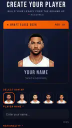 Basketball Career Sim 2026 screenshot