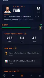 Basketball Career Sim 2026 screenshot