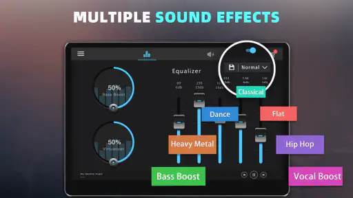 Bass Booster & Equalizer PRO screenshot