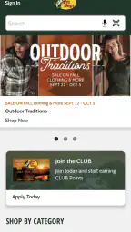 Bass Pro Shops screenshot